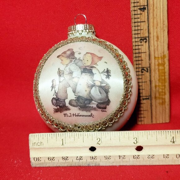 MJ Hummel 2006 Hansel & Gretel Have The Sun In Your Heart Glass Silk Bulb Christ - Picture 11 of 14